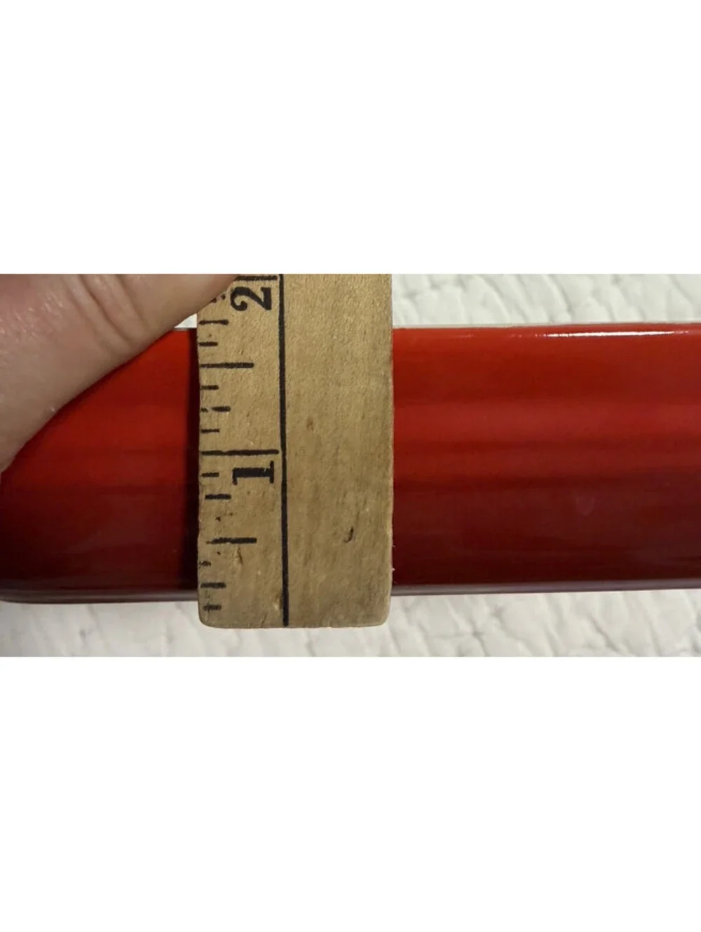 Le Creuset Stoneware Rectangle Baking Casserole Dish Pan Red Small 7x5